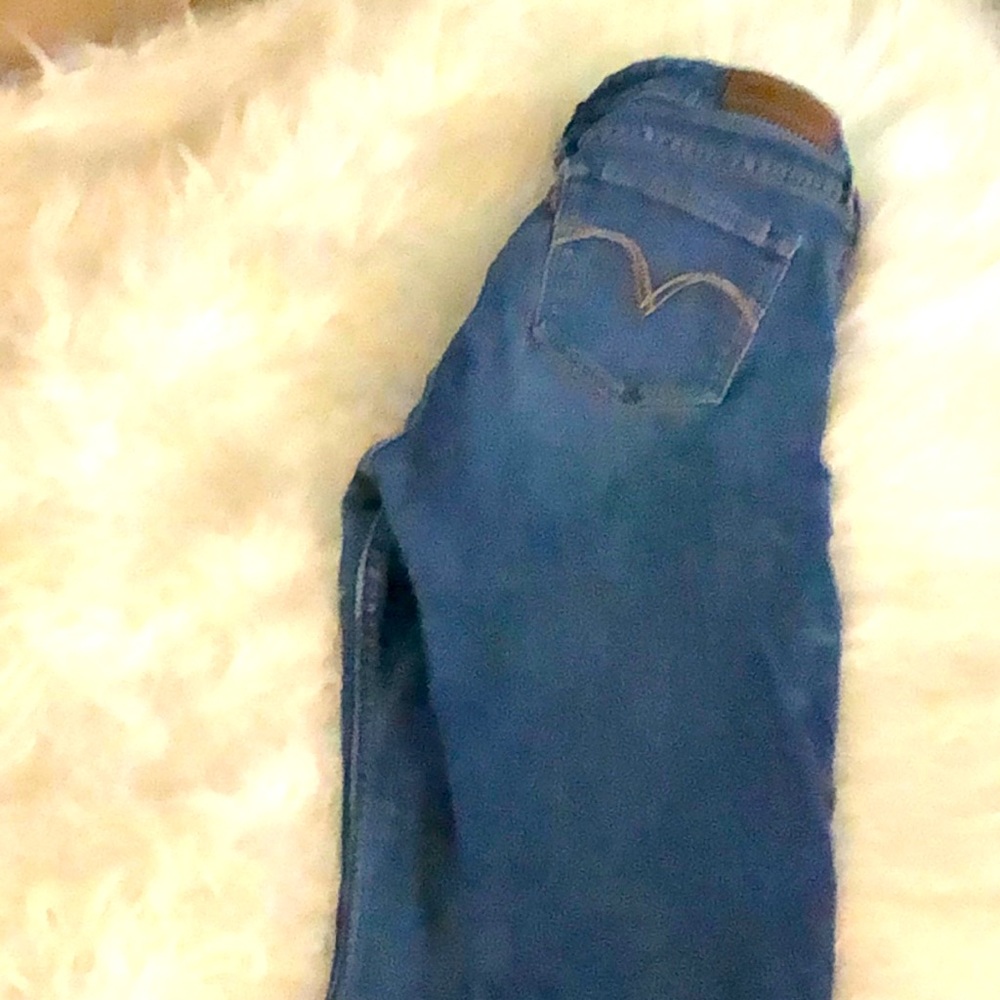 Levi skinny low rise